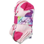Wholesale - 10pk CG UNIQUE UNICORN NS SOCKS W/BONUS SIZE SIZE 6-8, UPC: 193159219130